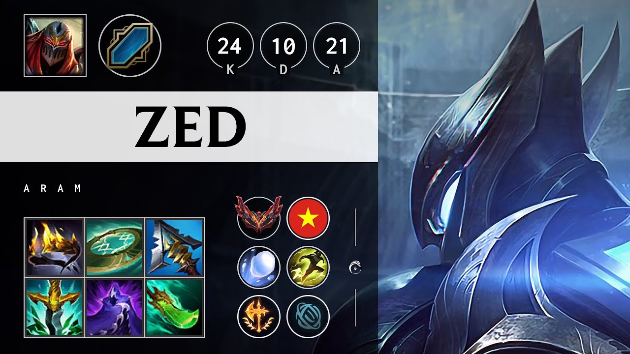 Zed ARAM - VN Grandmaster Patch 25.13