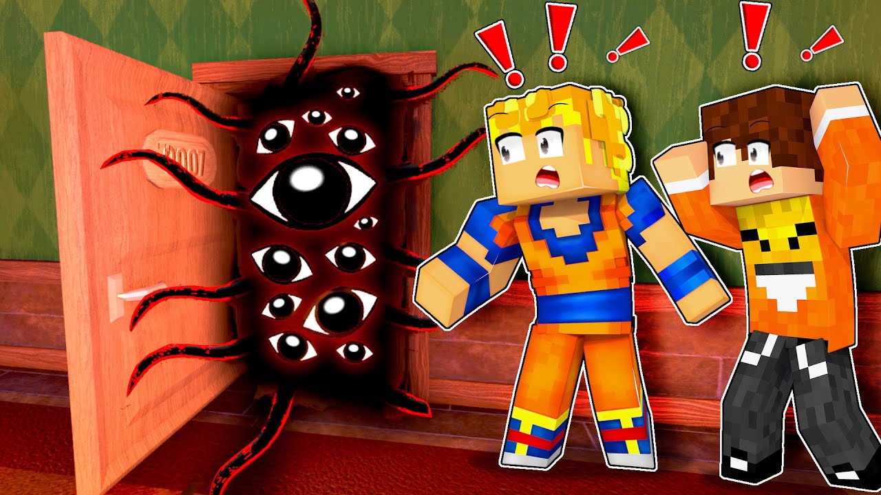 WSZEDŁEM z SMILESLOW PRZEZ STRASZNE DRZWI w MINECRAFT THE DOORS 2 I ZOBACZYŁEM TO...