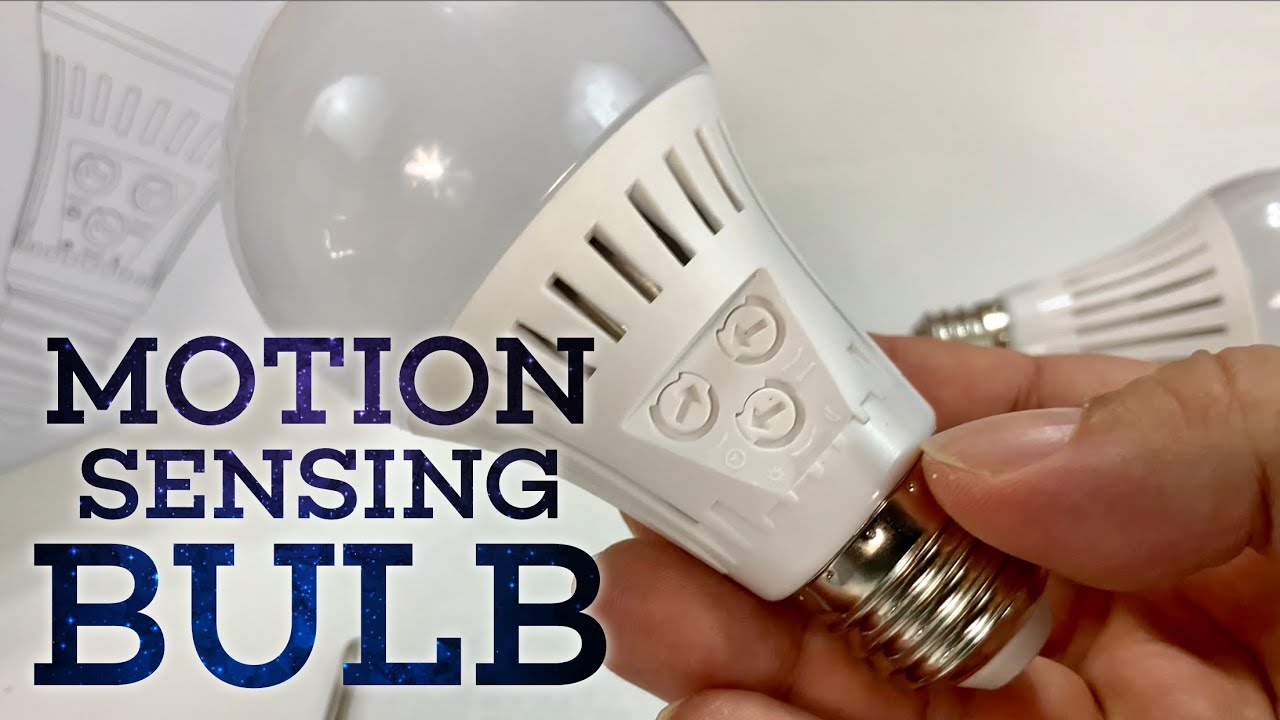 Elrigs Motion Sensor Led Light Bulbs Review Youtube