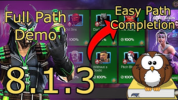 Full Run Through of 8.1.3 The Valley - Easy Path - 2024 - MCOC