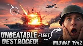 The Day America Crushed Japan’s Naval Power | Battle of Midway 1942