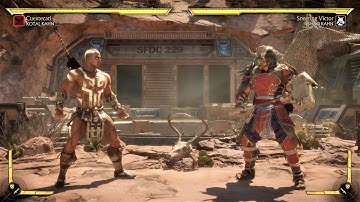 Kotal Kahn vs Shao Kahn (Hardest AI) - MORTAL KOMBAT 11
