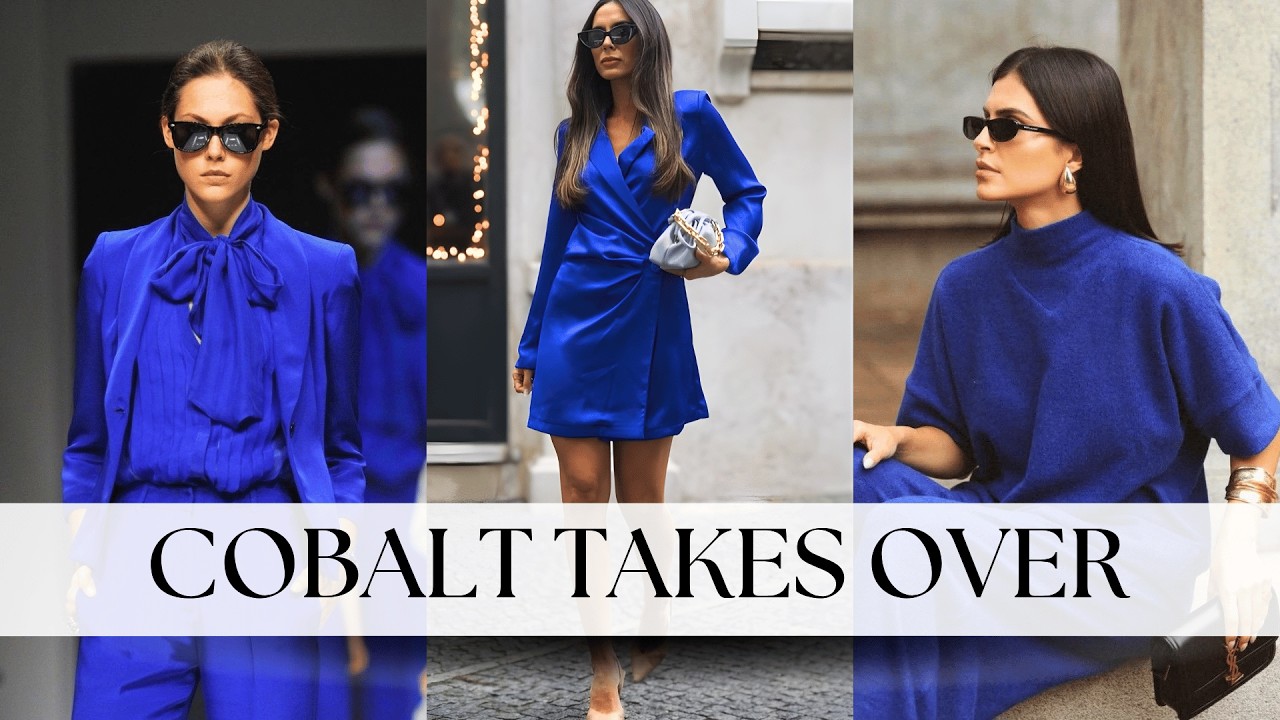 High Fashion Over 50: Cobalt Blue Is Spring 2026’s Bold Elegant Trend