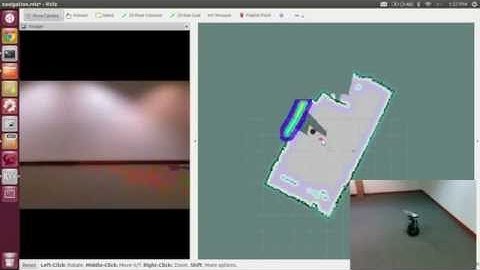 TurtleBot exploration using  frontier Exploration package