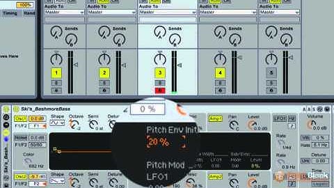 Ableton Live Tutorial - Creating an 808 Kick Deep Bass Sound with Analog