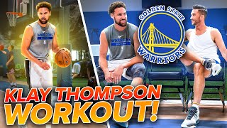 KLAY THOMPSON FULL NBA WORKOUT 🔥 | Jordan Lawley Basketball