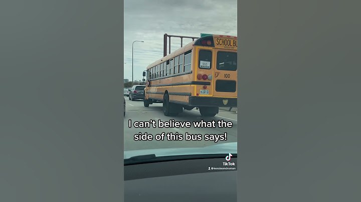 Only In Chicago! 😂 (School Bus TikTok)