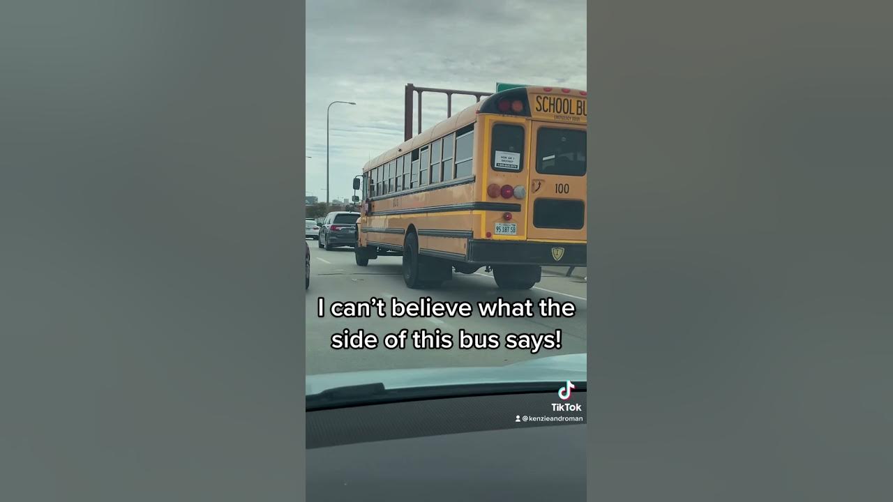 Only In Chicago! π (School Bus TikTok) Only In Chicago! π (School Bus TikTok)