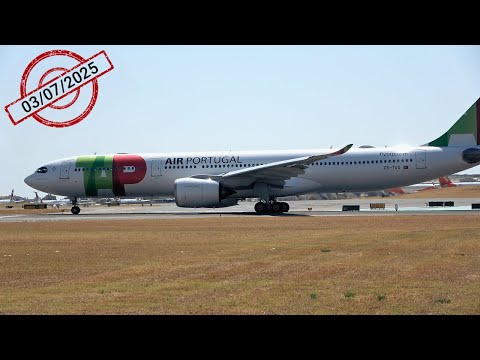 🔴 Lisbon Airport LIVE ✈️ Spotting - 03.07.2025