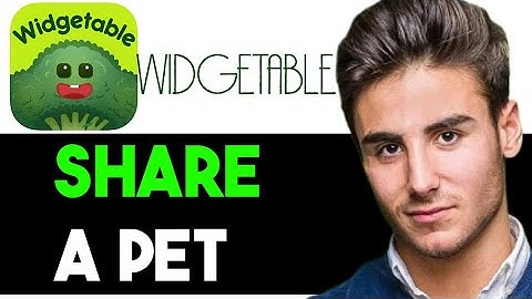 HOW TO SHARE A PET ON WIDGETABLE 2025! (FULL GUIDE)