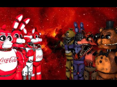 Sfm fnaf animatronics preto para o casamento marca de aço cor