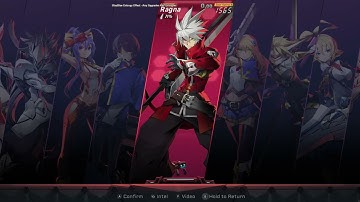 BlazBlue Entropy Effect l AUAE Speedrun: Ragna 7:09 IGT, 12:33 LRT