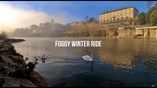 Winter gravel bike ride / Milano - Vaprio d’Adda | Giro in bici