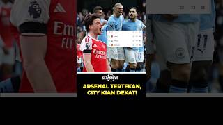 City Kejar Arsenal! Gelar Liga Inggris Terancam Lepas?!