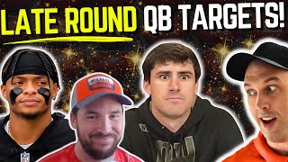 Our Late Round QB Priority Targets