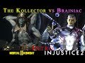 Kollector vs Brainiac - Custom Intro - Mortal Kombat - Injustice