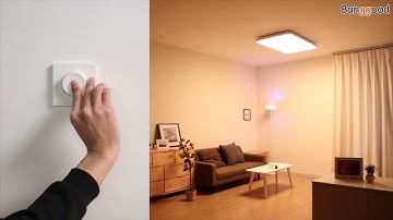 Yeelight YLKG08YL Smart bluetooth Wall Pasted Dimmer Light Switch for Ceiling Lamp Xiaomi Ecosystem