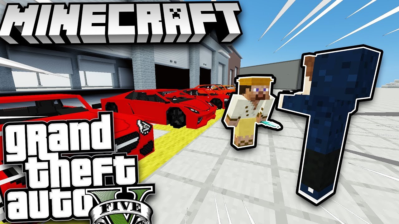 minecraft gta v  Update New  Minecraft GTA 5 - Tập 30 | Đi Giao Siêu Xe Cho Đại Gia Giàu Nhất Thành Phố !!