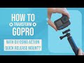 How To Transform Your GoPro with DJI Osmo Action Quick Release Mount?