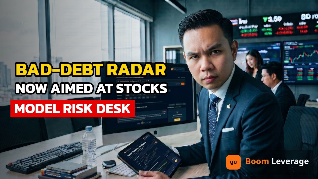 He Built the Bank's Bad-Debt Radar. Then He Pointed It at the Stock Market. (Boom Leverage Terminal)