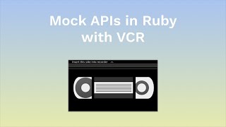 Using VCR with RSpec to Record External HTTP Requests screenshot 4