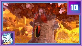 Lets Play Kirby Star Allies Part 10 Earthfall Yggy Woods