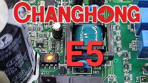 Changhong Ruba  Dc inverter ac E5 error code VRF PCB repairing center Babar Electronics