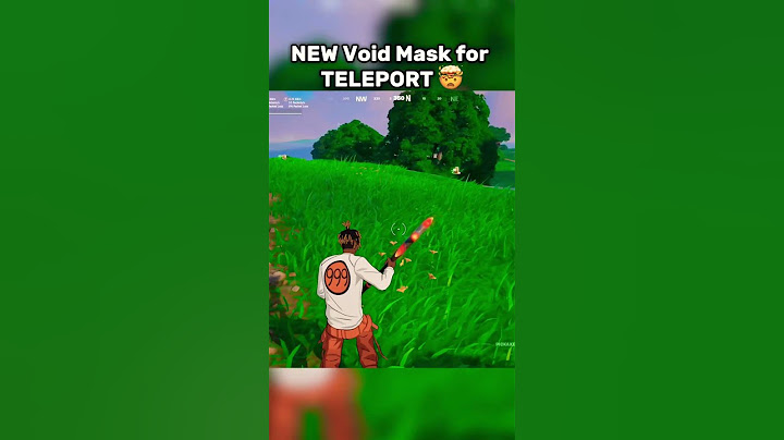 NEW Void Oni Mask for Teleport in Fortnite 🤯 #fortnite #shorts