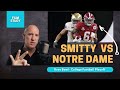 Devonta Smith Highlights vs Notre Dame - FILM STUDY, Three Touchdowns