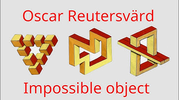 Handmade Impossible-object of Oscer Reutersvärd