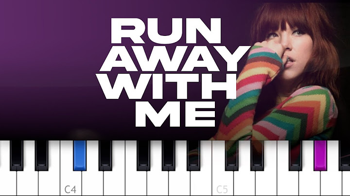 Run Away with Me Piano version - Piano performance video thumbnail
