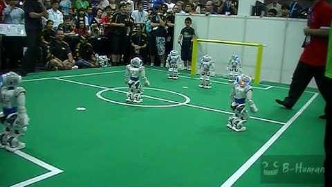 B-Human - rUNSWift (RoboCup 2010, SPL, Final) - Second Half - Part II