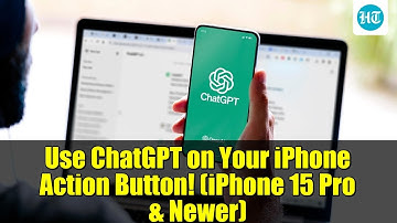 Use ChatGPT on Your iPhone Action Button! (iPhone 15 Pro & Newer)