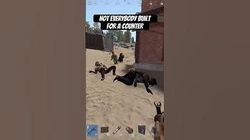 Everybody want to counter not everyone should #rust #raid #counter #wipe #boom