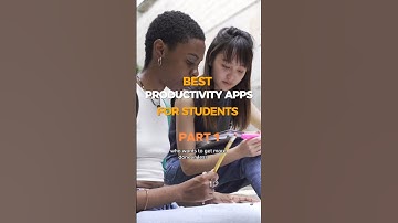 Best Productivity Apps For Students - Notion #studytips #student #shorts #productivityapps #notion