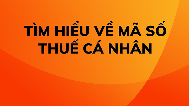 Mã số thuế cá nhân tiếng nhật là gì