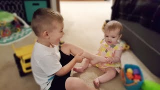 She Tried To Nurse Her Brother! | Day In The Life of a SAHM