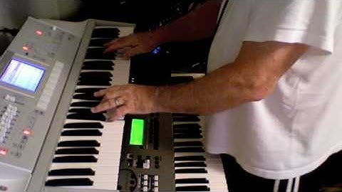 Korg M3 with Motif Strings -Improvisation - Romancing the Mac