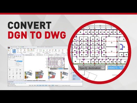 Convert DGN to DWG
