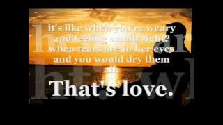 Love Always Command - Roberta Flack (lyrics)