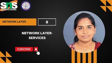 M.Kanchana | Network layer services | SNS Institutions