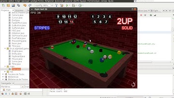 Java [AI / 2D Physics / 3D View] Game from scratch - Eight Ball Pool Game