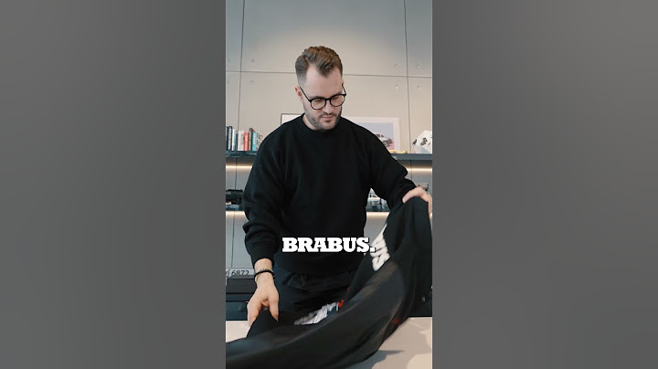 Damit habe ich nicht gerechnet! #BRABUS #Geschenk