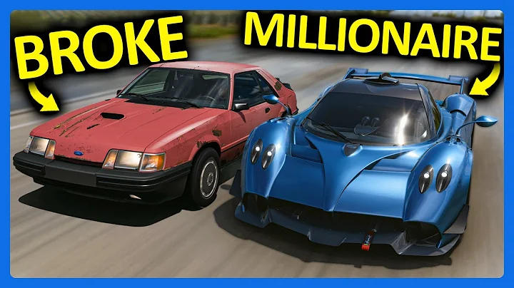 Forza Horizon 5 : Broke vs Rich Challenge!!