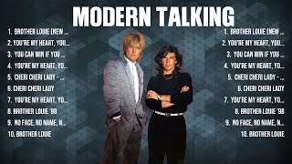 Modern Talking Greatest Hits 2024 Collection   Top 10 Hits Playlist Of All Time