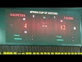 Tunisia v Mauritius in Play off 5 to 8 at Women's African Nations Champs
