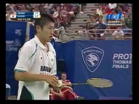 2010 Thomas Cup Group B Match 3 Men Singles 2 Mala...