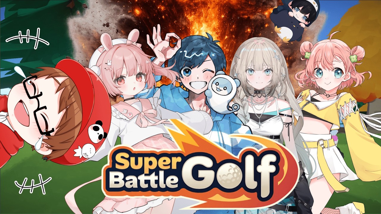 今日はゴルフでスーパーハチャメチャバトルでえええええい！！！！ w/ももかげめきよつこる【Cursed Companions】