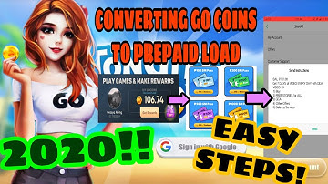 HOW TO CONVERT GOCOINS TO LOAD ON TONGITS GO || 2020!! 100% LEGIT! √√