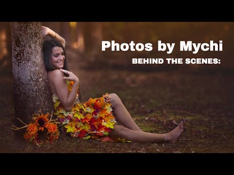 Fall Photo Art Session: Outdoor Photo Shoot with a Lovely Young Model
